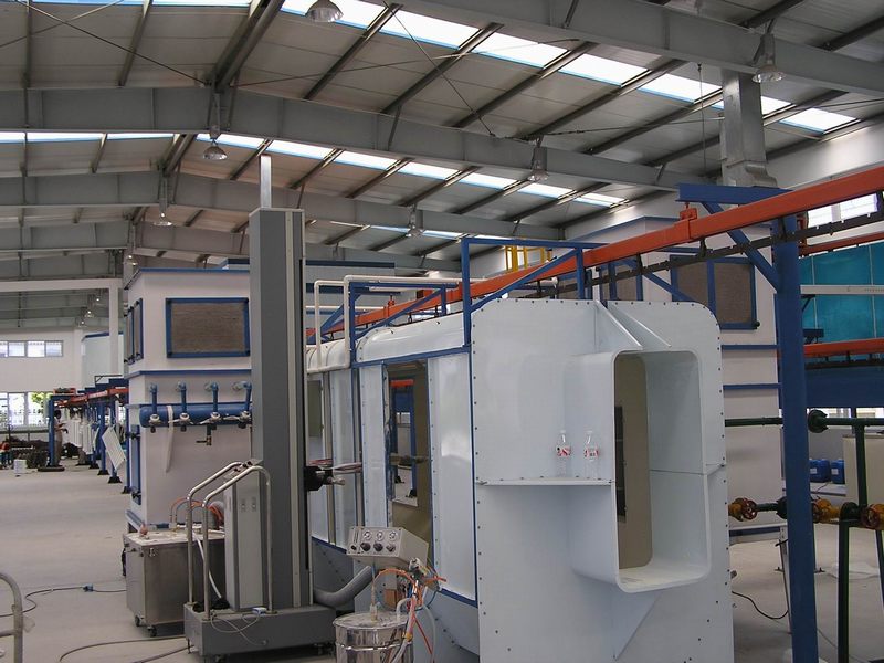 <b>暖气片喷粉流水线</b>