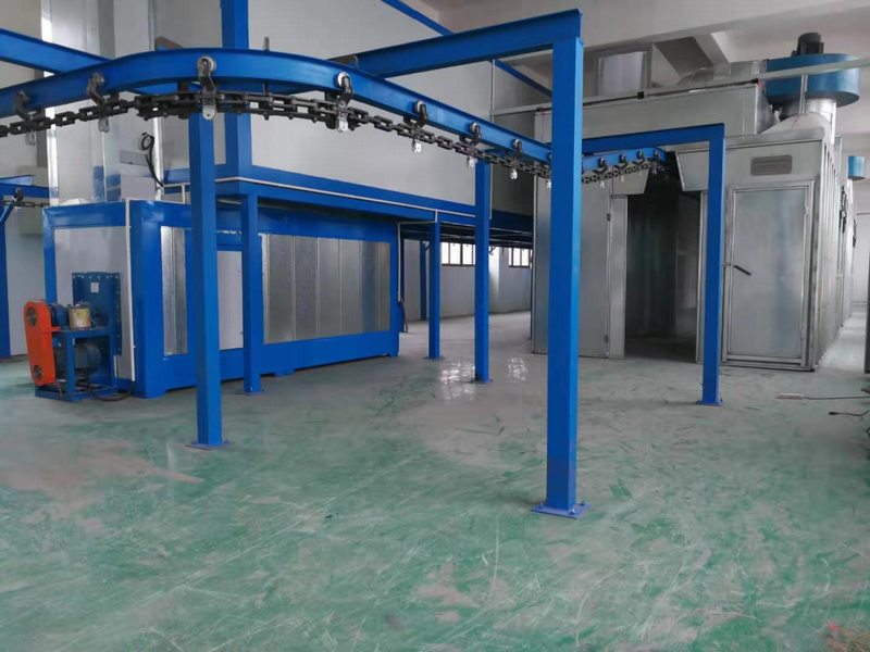 涂装生产流水线