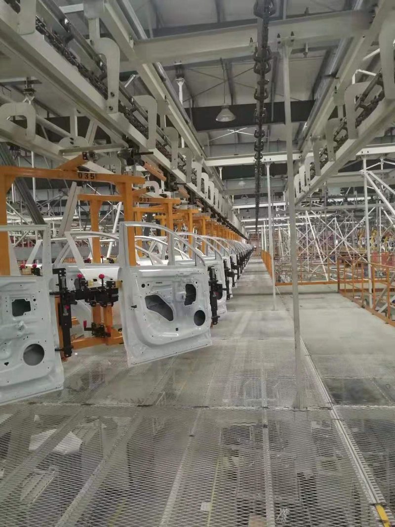 涂装生产流水线